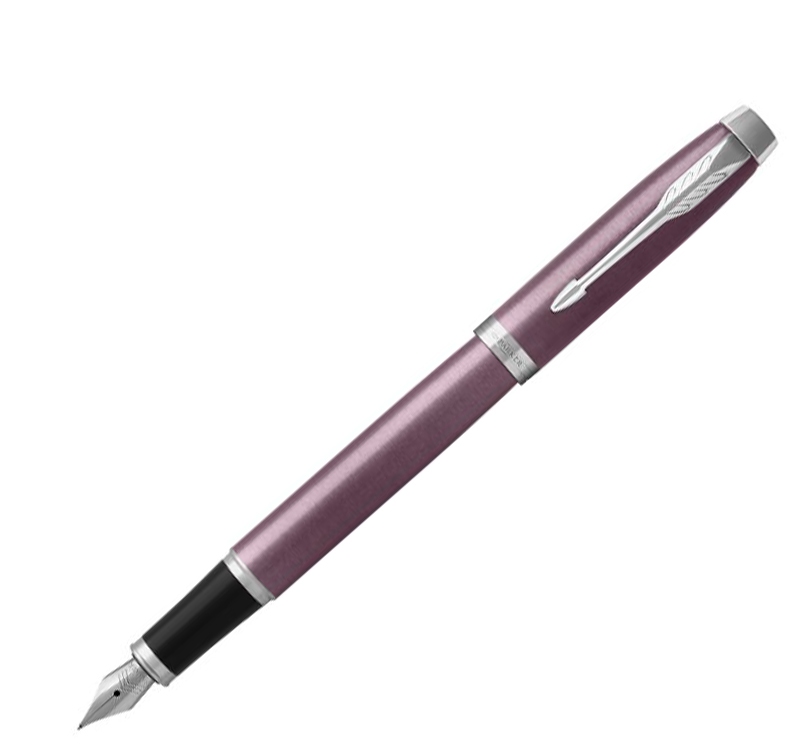 2015IM丁香紫白夹墨水笔   新款IM丁香紫白夹钢笔